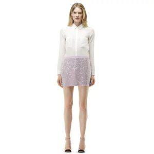 Sparkly Lavender Club Monaco Skirt